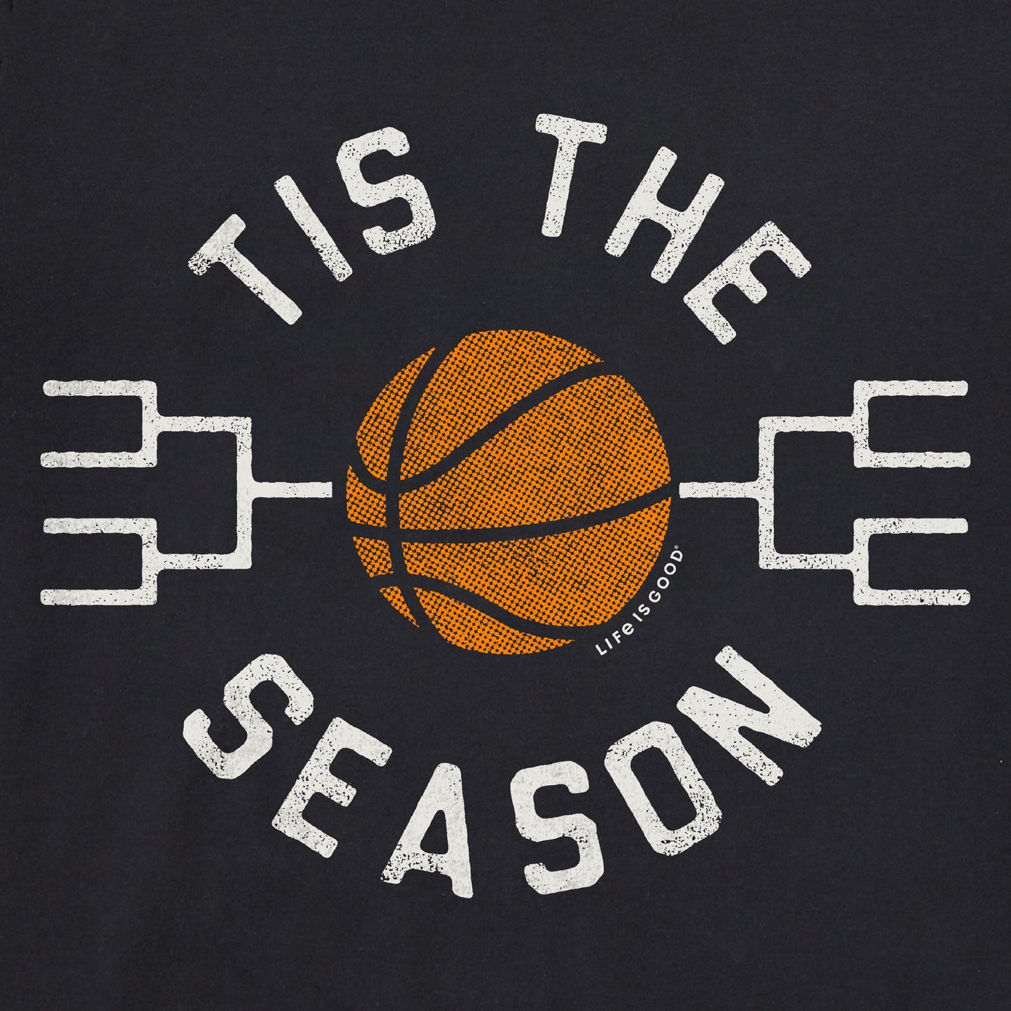 Men's Tis the Season March Hoops Simply True Fleece Crew