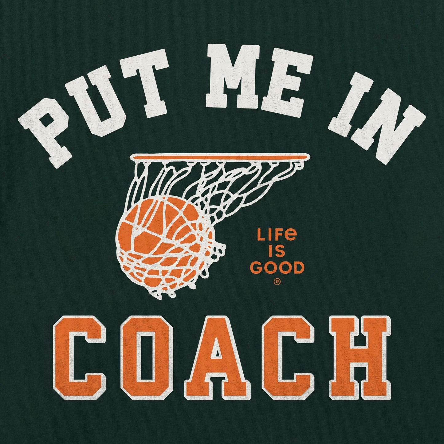 Men's Put Me In Coach Short Sleeve Crusher Tee