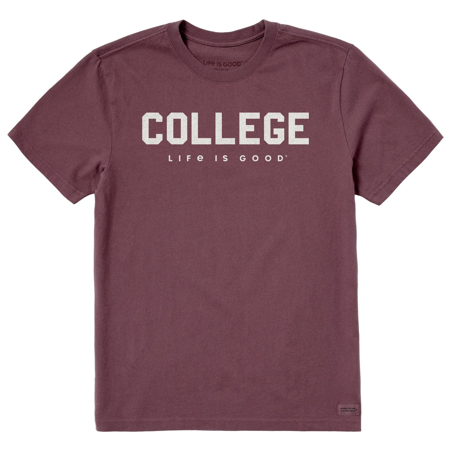 Men's College Short Sleeve Crusher Tee