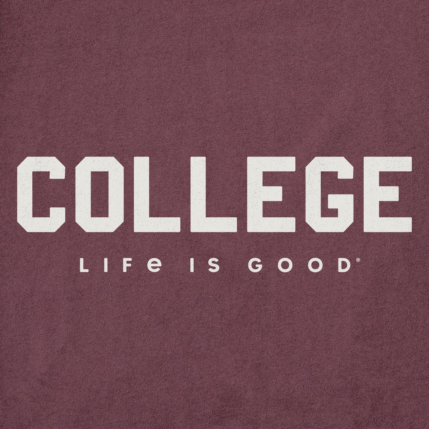 Men's College Short Sleeve Crusher Tee