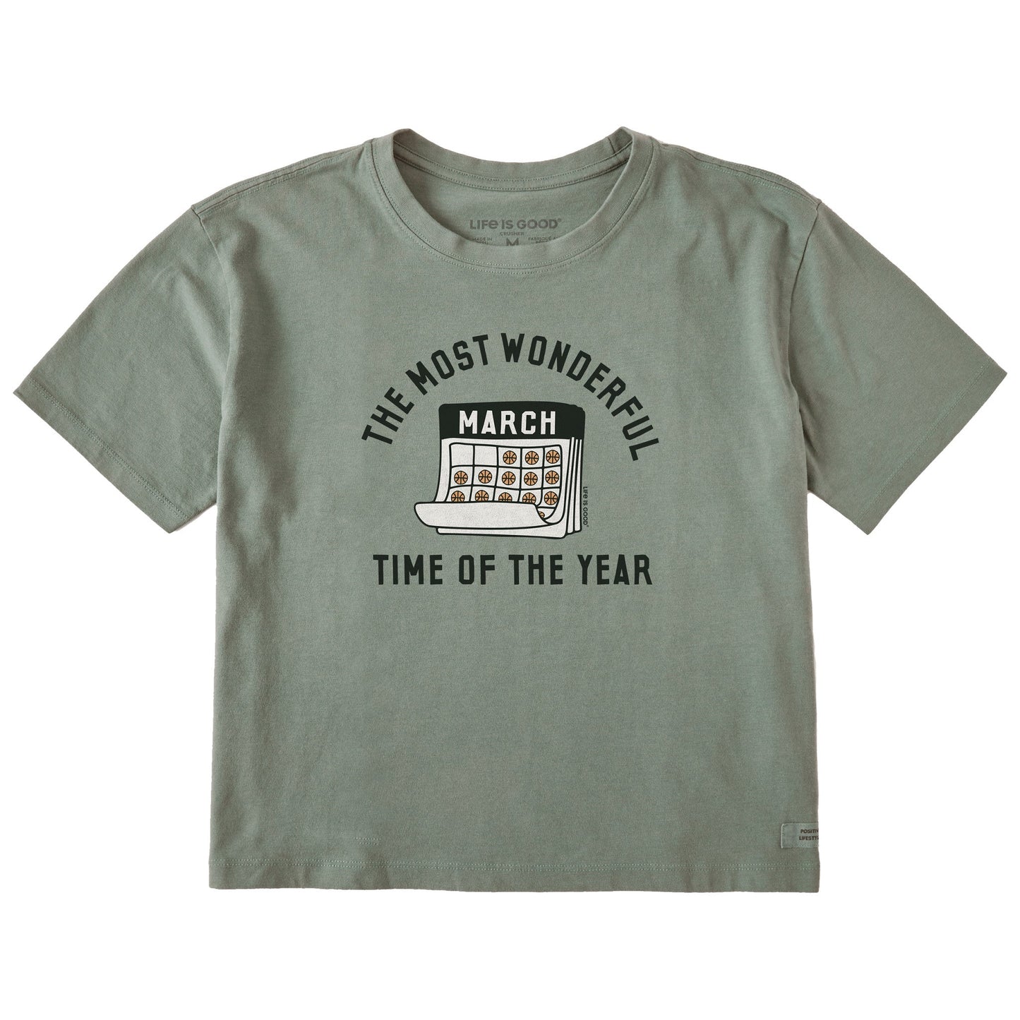 Women's The Most Wonderful Time of the Year Short Sleeve Crusher Boxy Tee