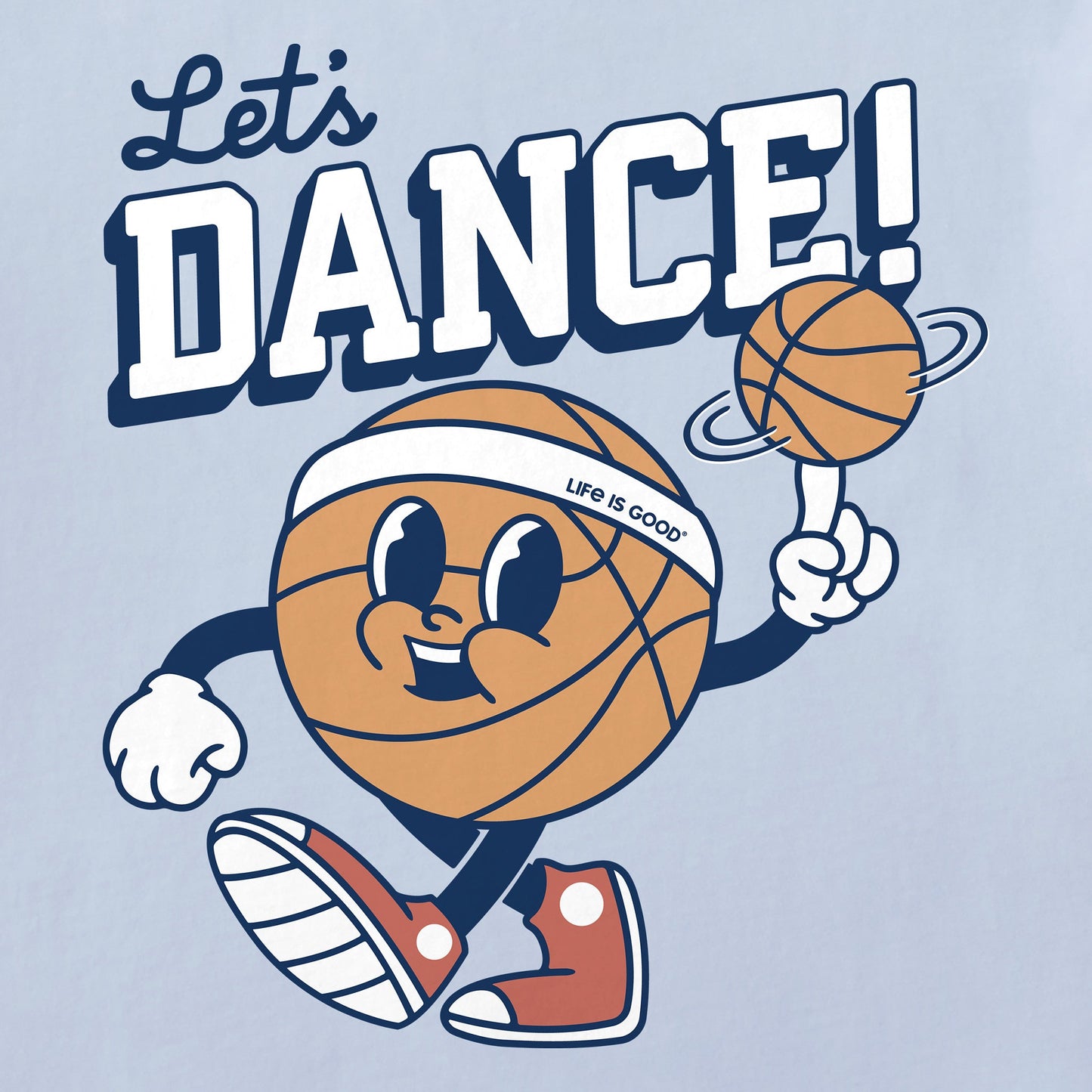 Women's Let's Dance in March Basketball Simply True Fleece Crew