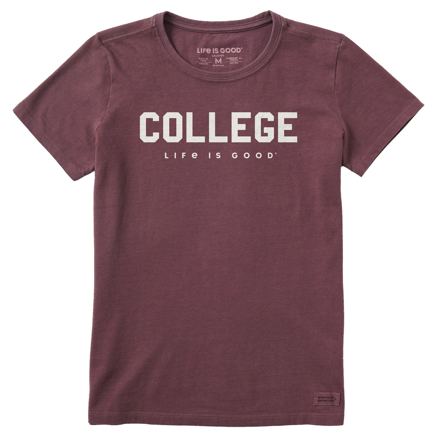 Women's College Short Sleeve Crusher Tee