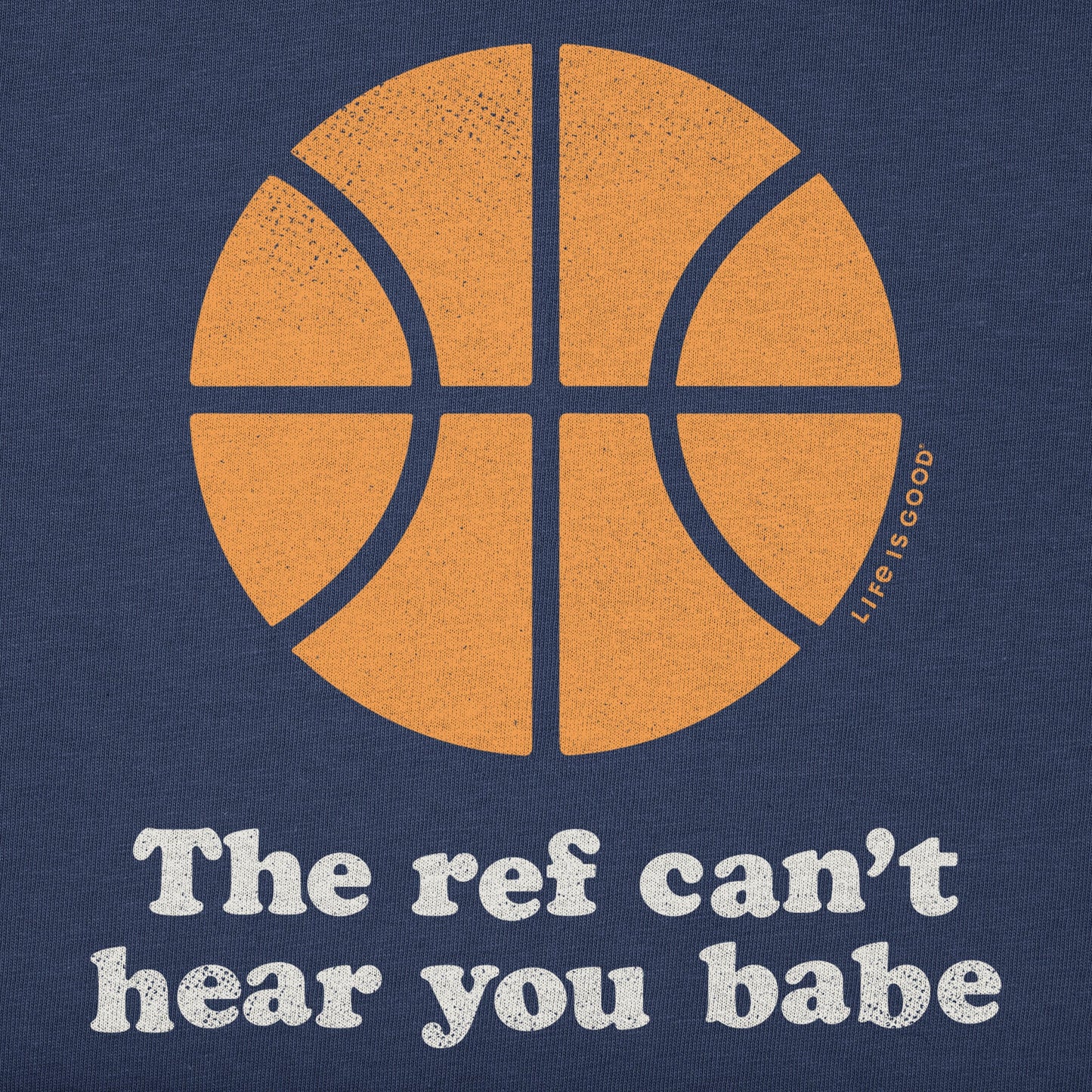 Women's The ref can't hear you babe Short Sleeve Tee