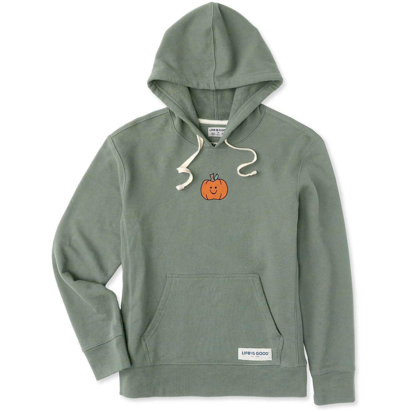 Women's Happy Pumpkin Simply True Fleece Hoodie