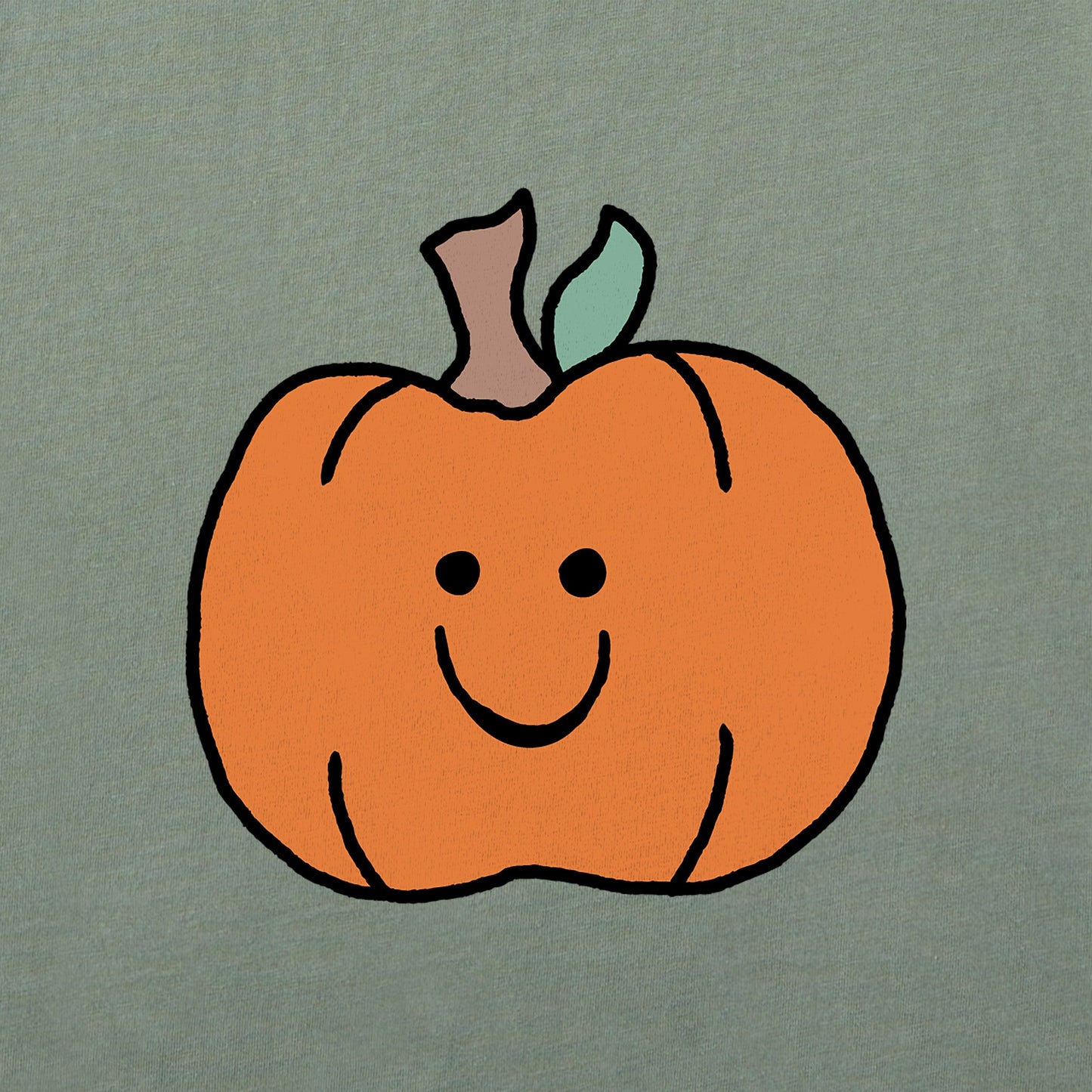 Women's Happy Pumpkin Simply True Fleece Hoodie