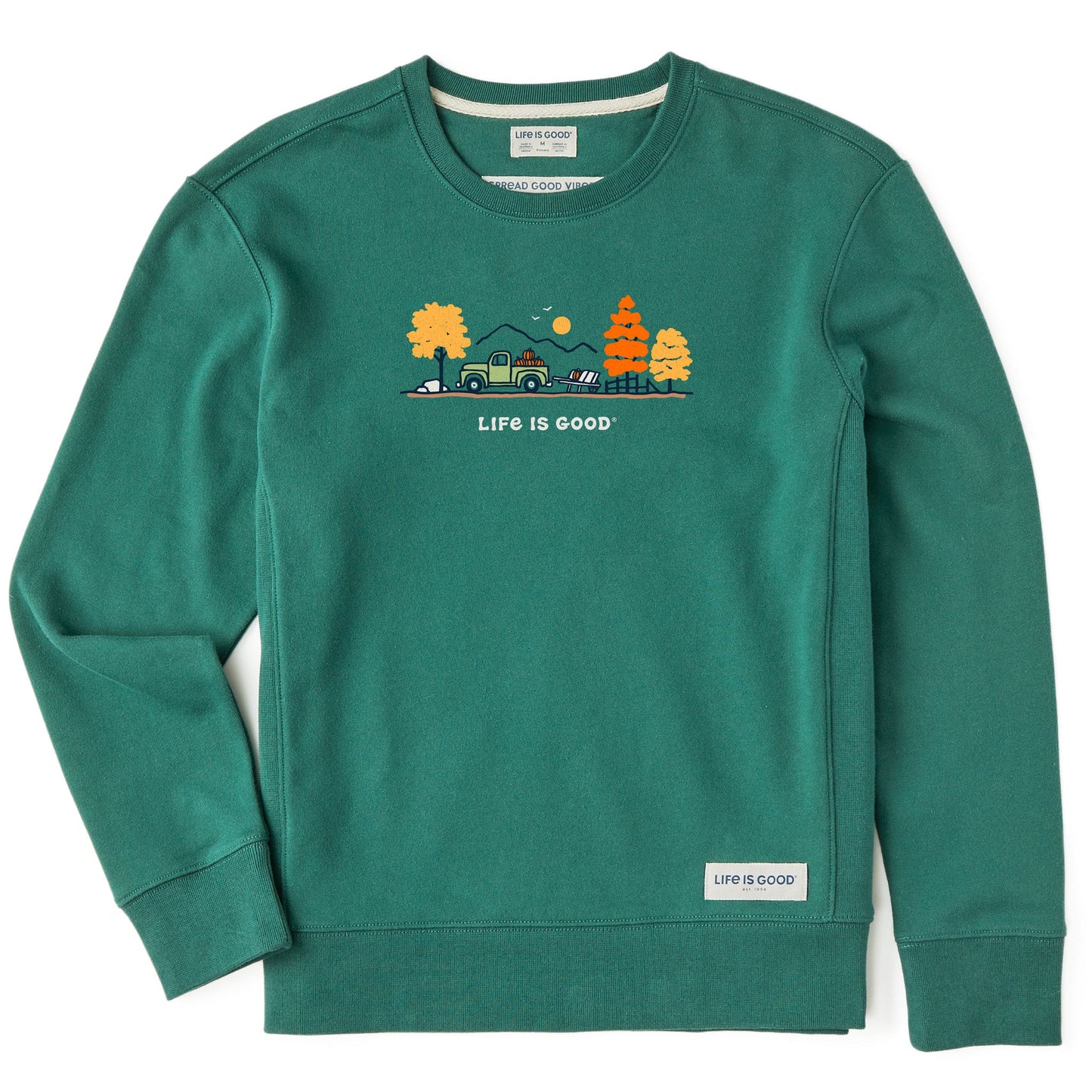 Women's Fall Truck Vista Simply True Fleece Crew