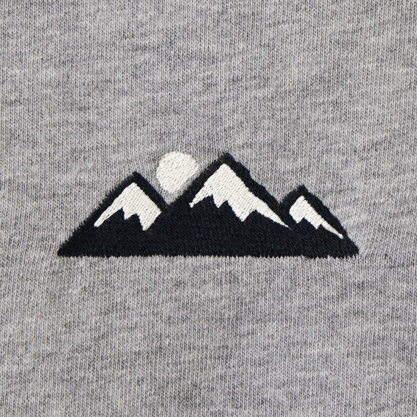 Women's Embroidered Mountains Long Sleeve Crusher Tee