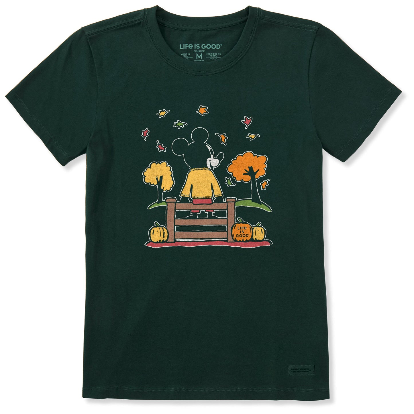 Women's Sitting on the Fence Willie Short Sleeve Crusher Tee