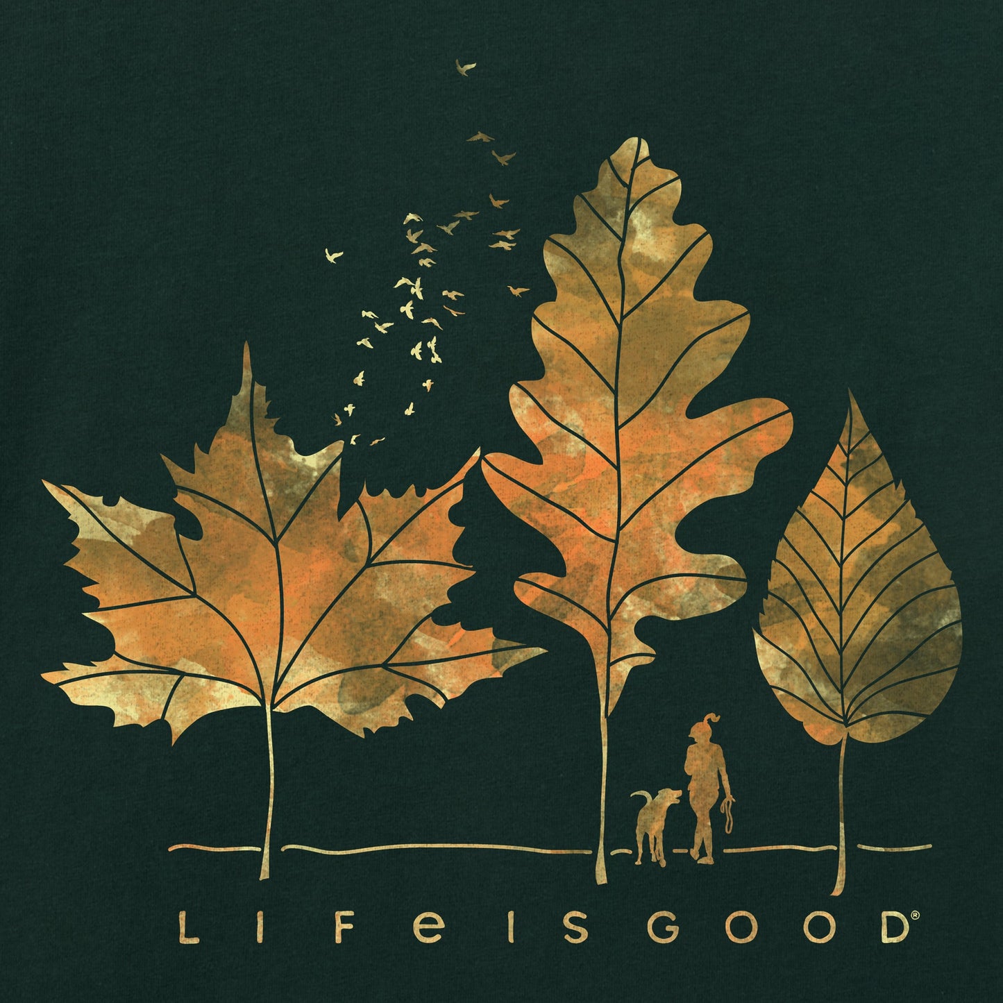 Women's Fall Walk Short Sleeve Crusher Tee