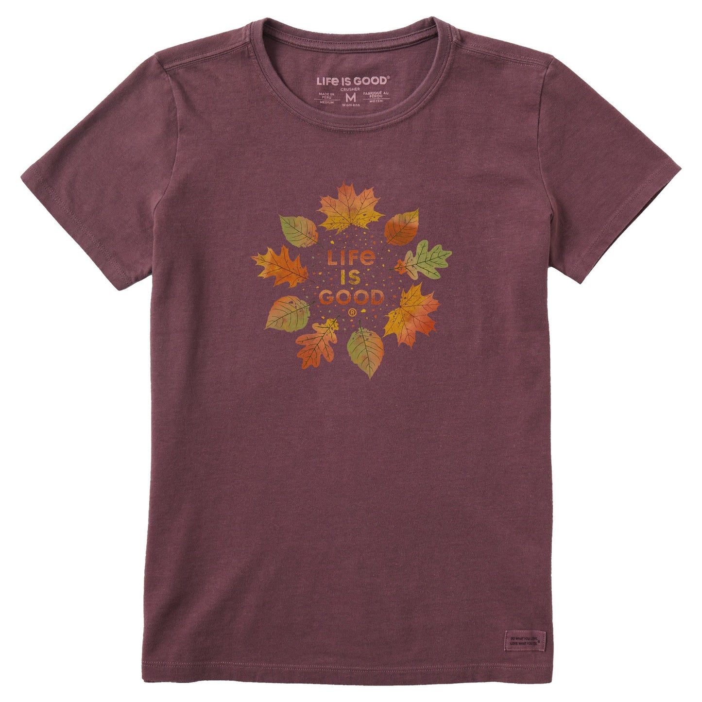Women's Autumn Circle Short Sleeve Crusher Tee