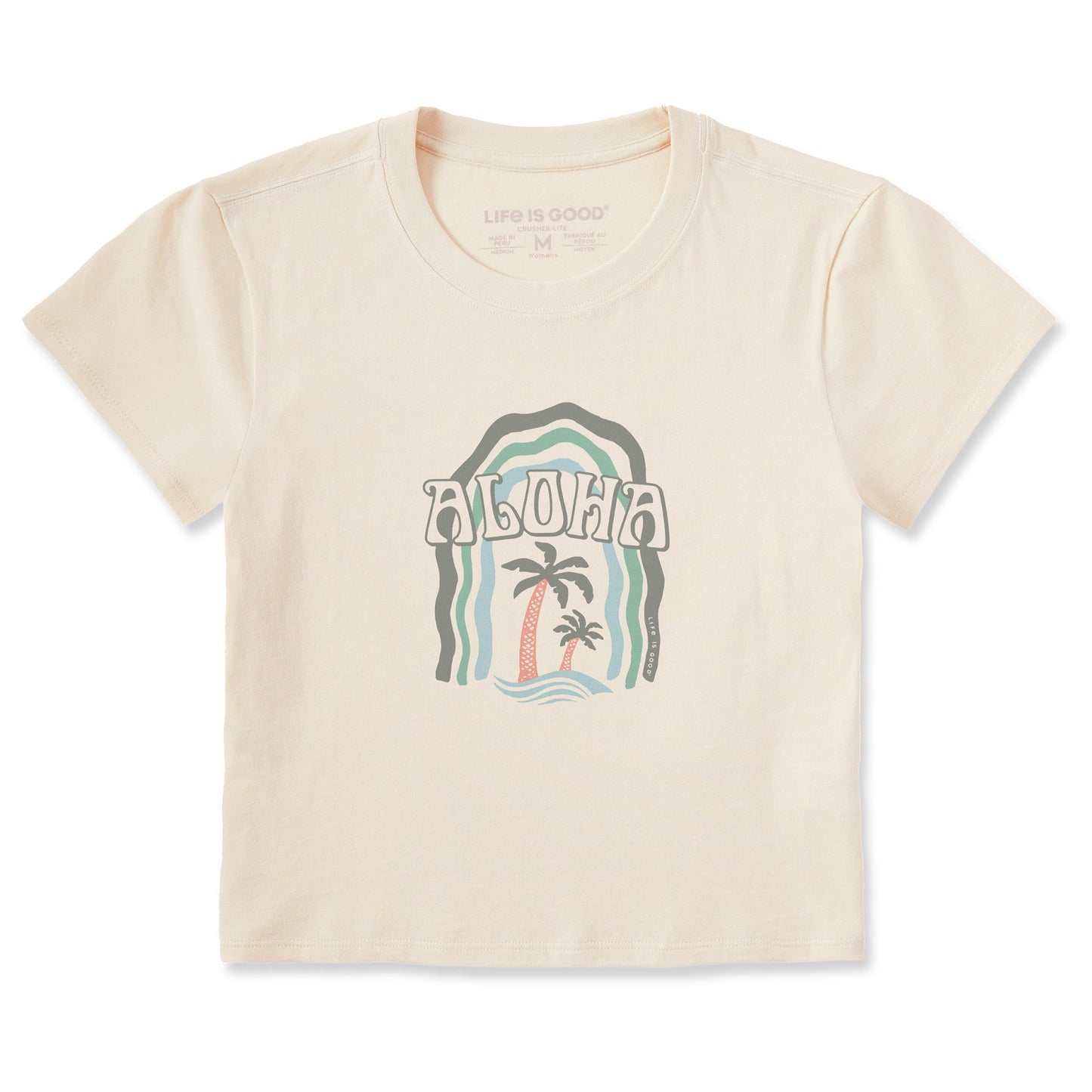 Women's Aloha Palms Crusher-LITE Shrunken Tee