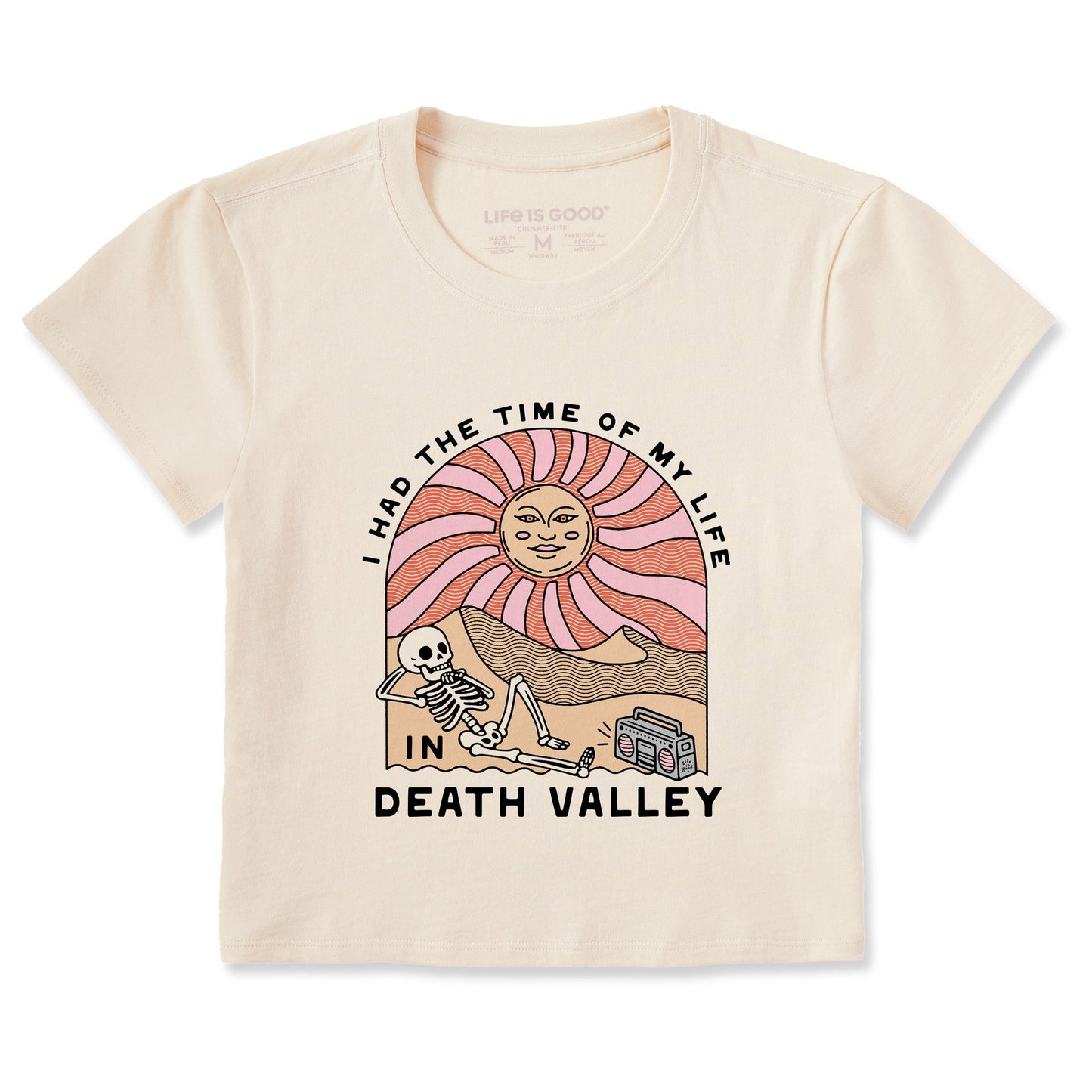 Women's Death Valley Time of My Life Crusher-LITE Shrunken Tee