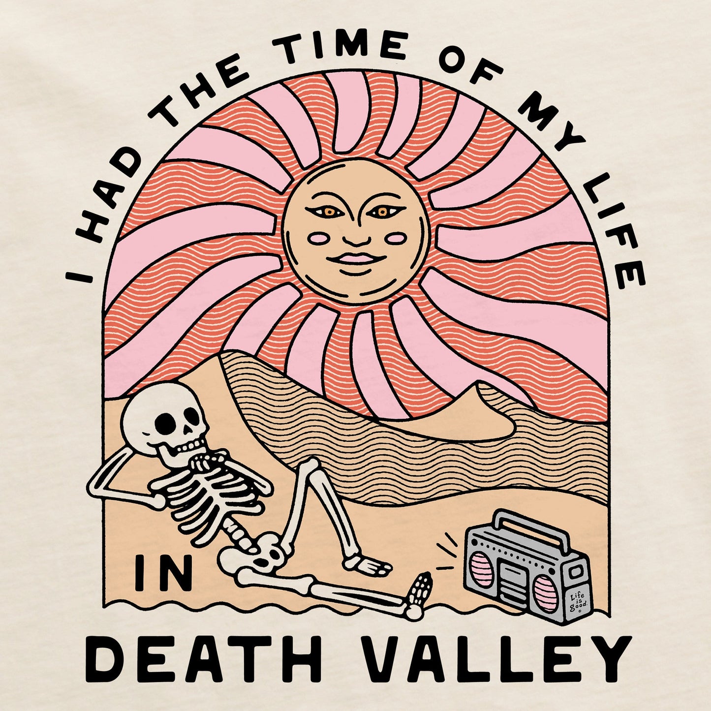 Women's Death Valley Time of My Life Crusher-LITE Shrunken Tee