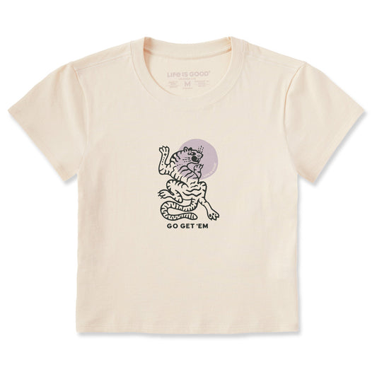 Women's Go Get Em Tiger Crusher-LITE Shrunken Tee