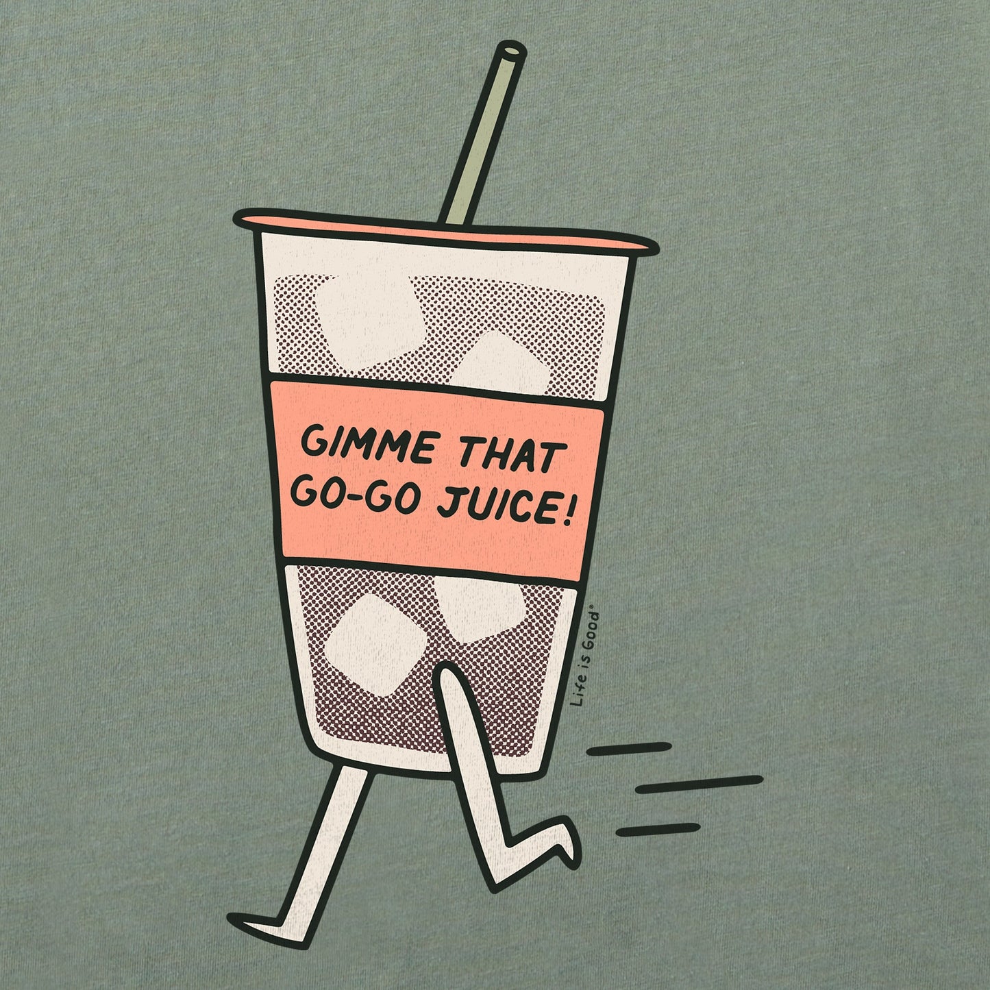 Women's Gimme That Go-Go Juice Crusher-LITE Shrunken Tee