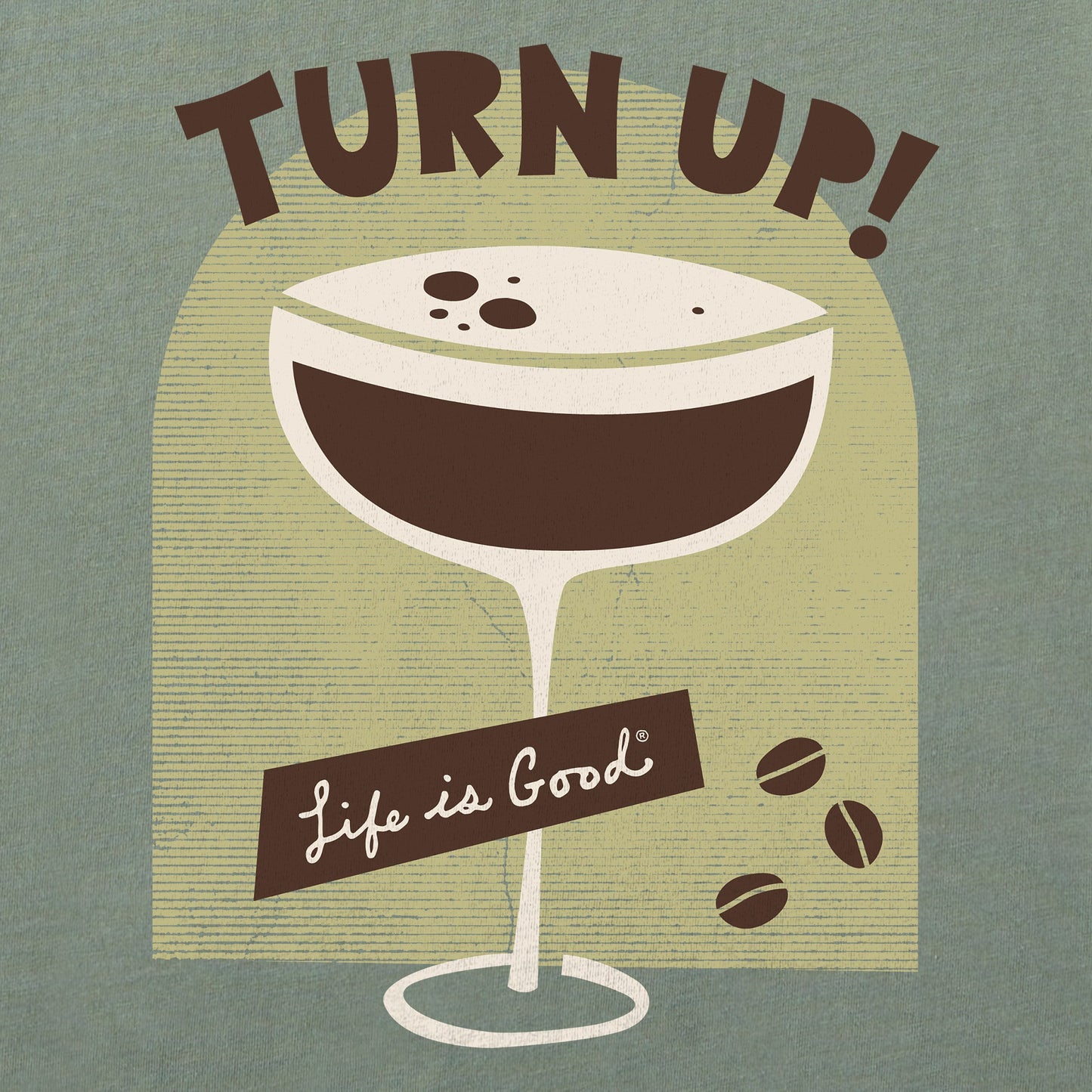 Women's Turn Up Espresso Martini Crusher-LITE Shrunken Tee