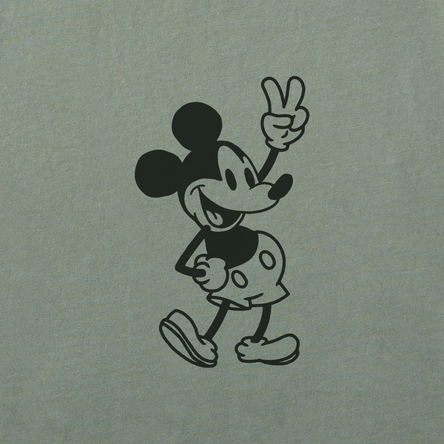 Women's Steamboat Willie Peace Mini Crusher-LITE Shrunken Tee