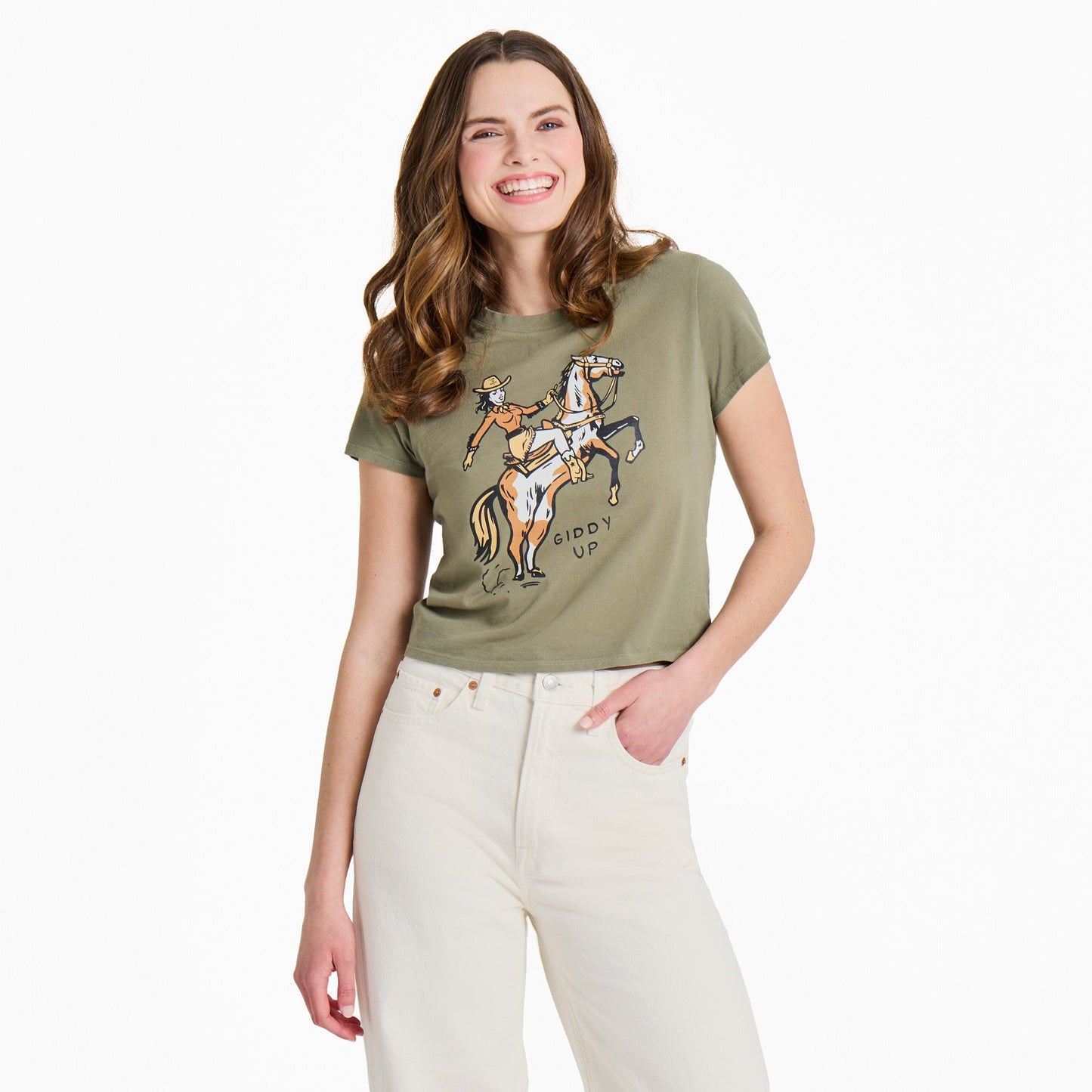 Women's Giddy Up Crusher-LITE Shrunken Tee
