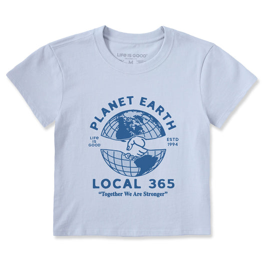 Women's Planet Earth Local 365 Crusher-LITE Shrunken Tee