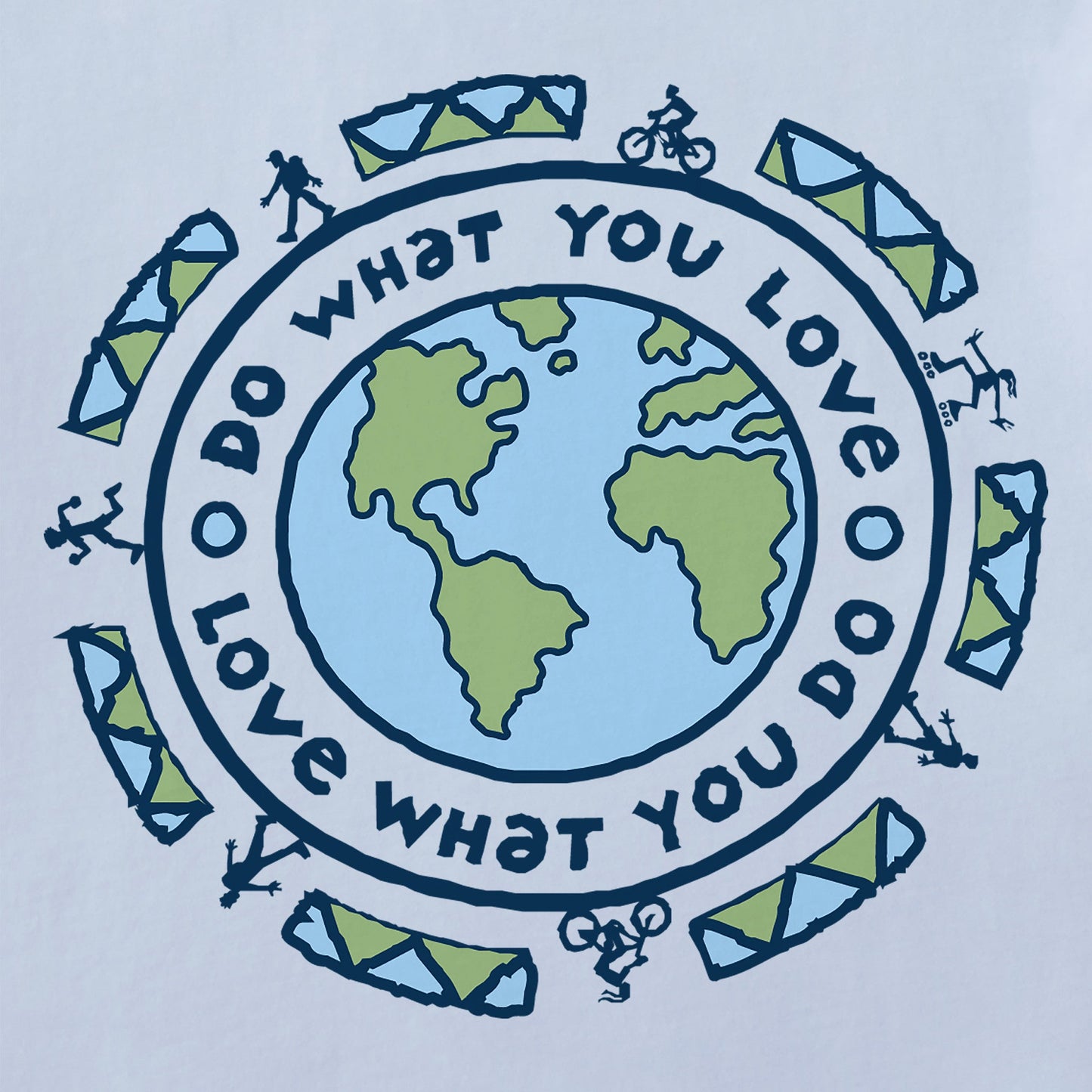 Women's DWYL Earth Crusher-LITE Shrunken Tee