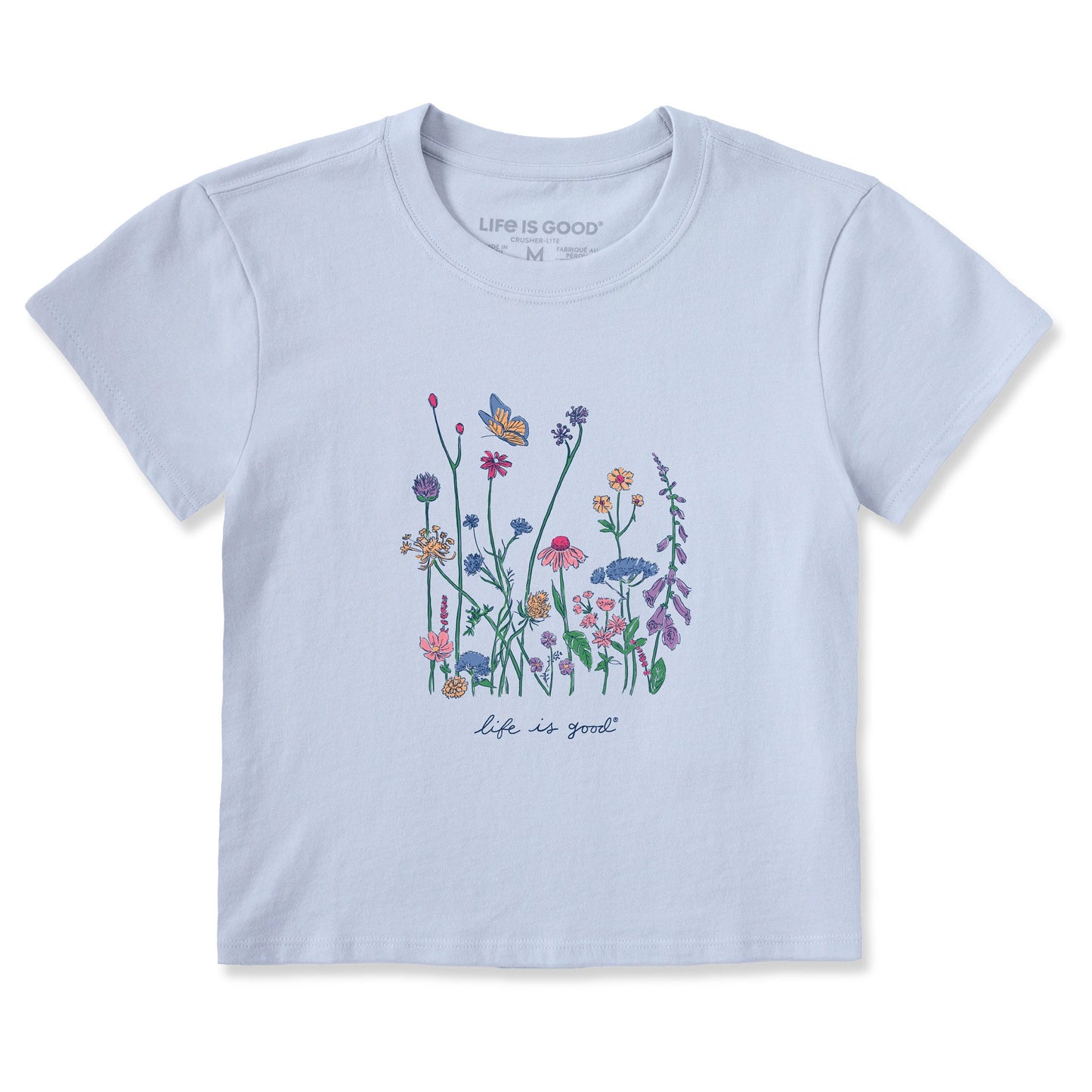 Women's Realaxed Wildflowers Crusher-LITE Shrunken Tee