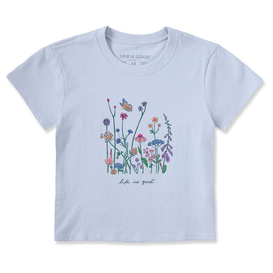 Women's Realaxed Wildflowers Crusher-LITE Shrunken Tee