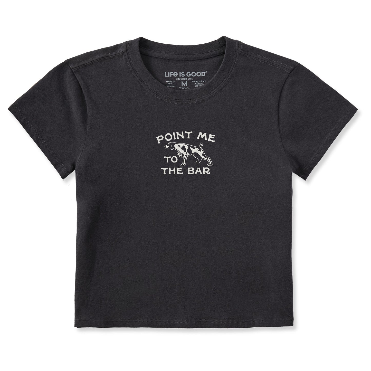 Women's Point Me to the Bar Crusher-LITE Shrunken Tee