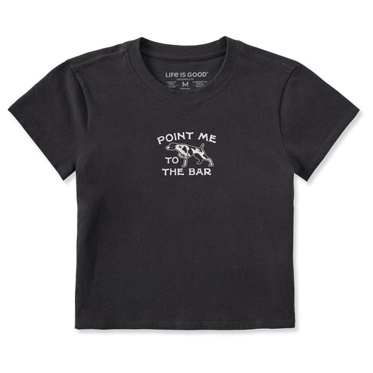 Women's Point Me to the Bar Crusher-LITE Shrunken Tee
