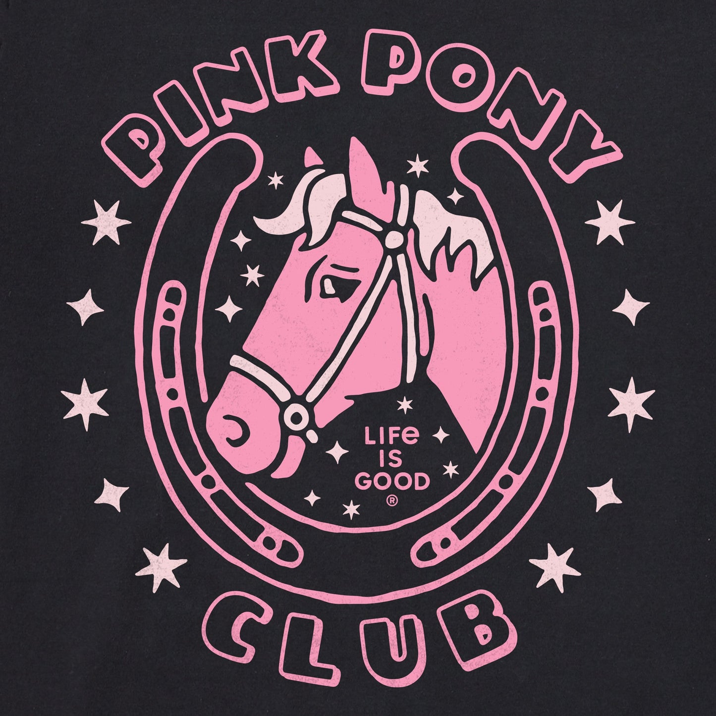 Women's Pink Pony Club Crusher-LITE Shrunken Tee