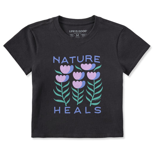 Women's Nature Heals Flowers Crusher-LITE Shrunken Tee