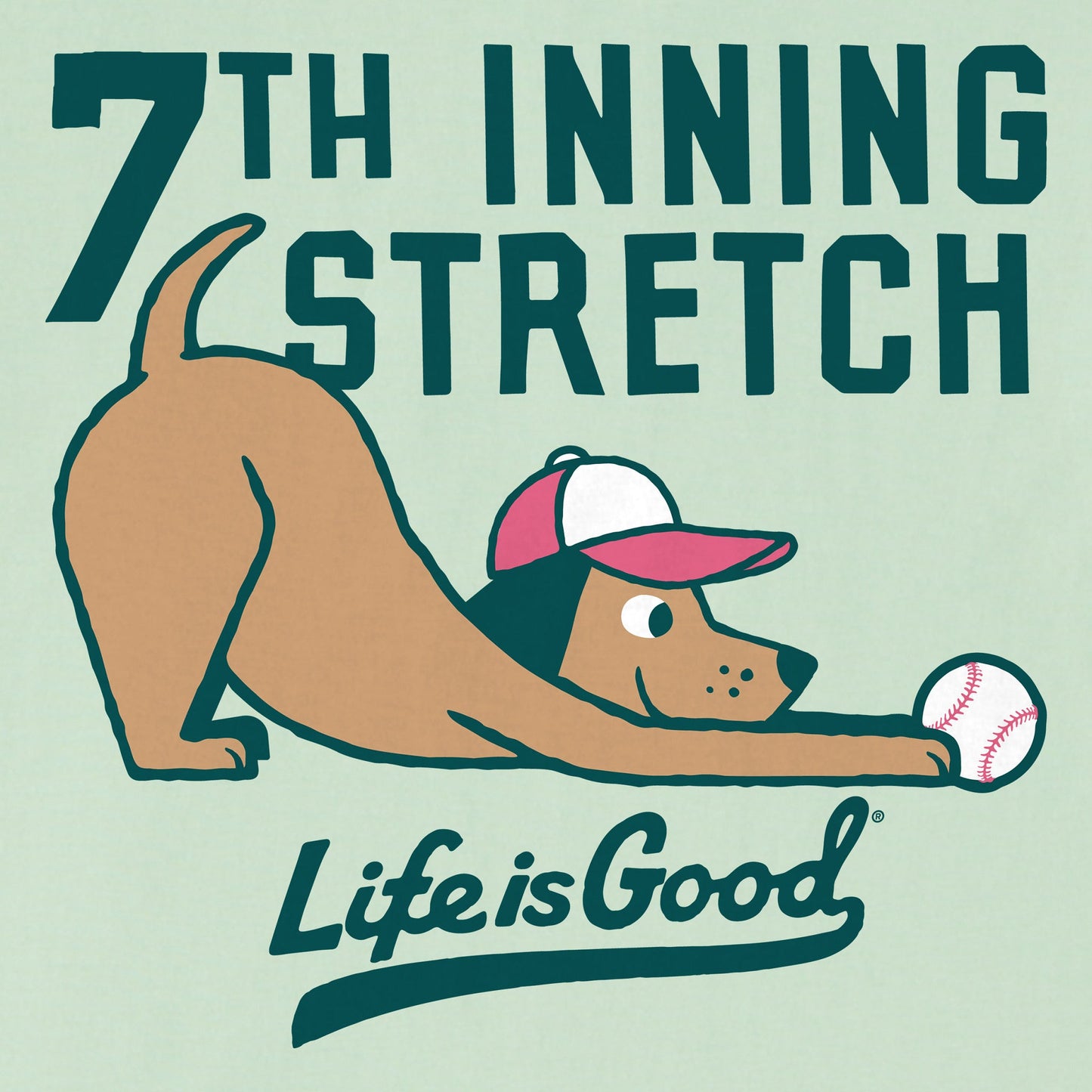 Kids 7th Inning Stretch Short Sleeve Crusher Tee