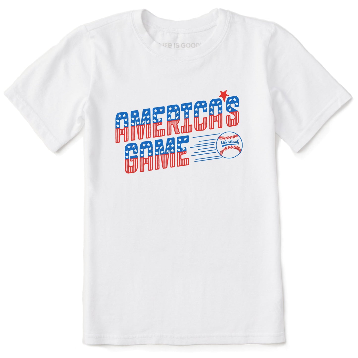Kids America's Game Short Sleeve Crusher Tee