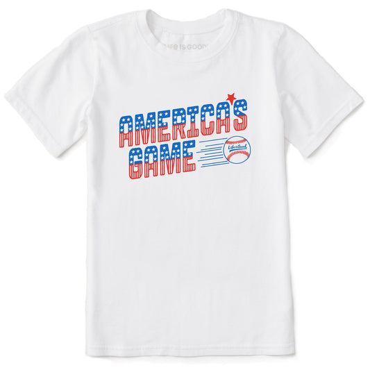 Kids America's Game Short Sleeve Crusher Tee