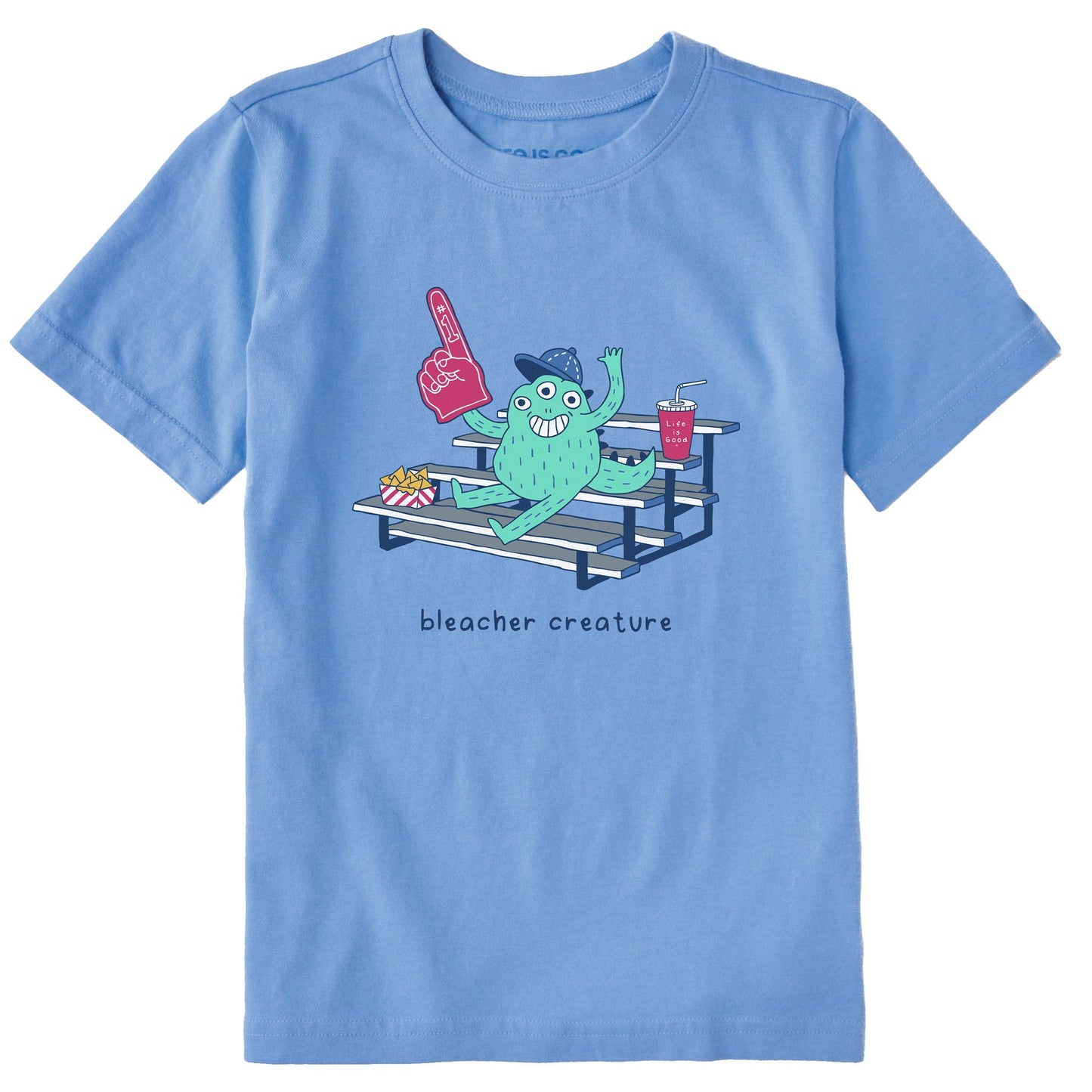 Kids Bleacher Creature Baseball Short Sleeve Crusher Tee