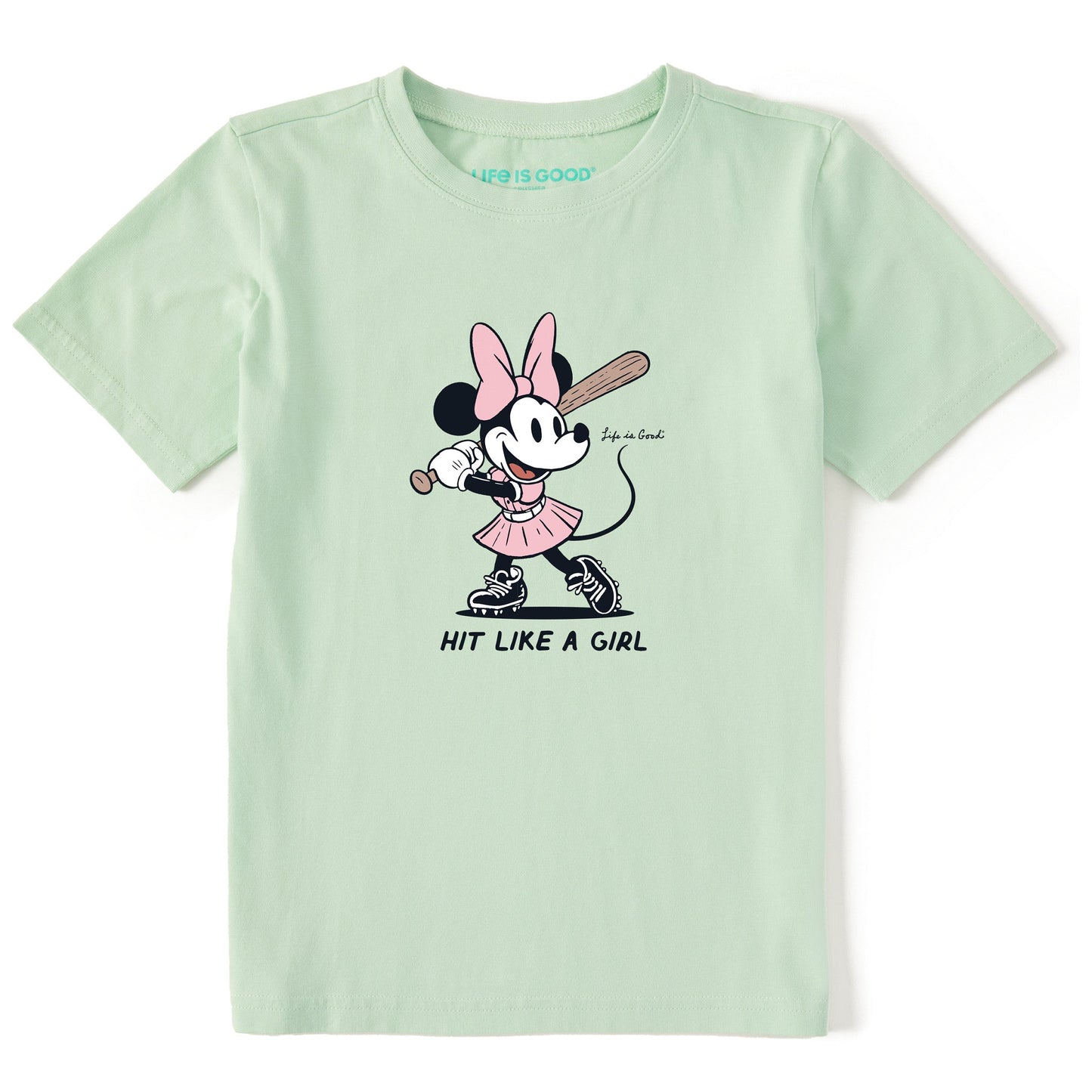 Kids Hit Like a Girl Short Sleeve Crusher Tee
