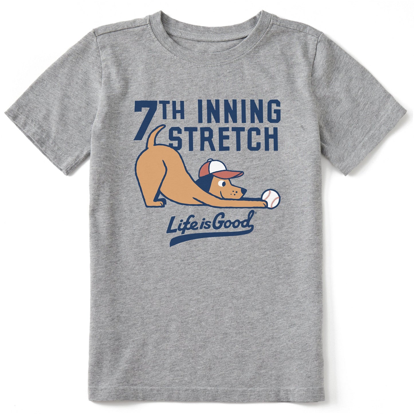 Kids 7th Inning Stretch Short Sleeve Crusher Tee