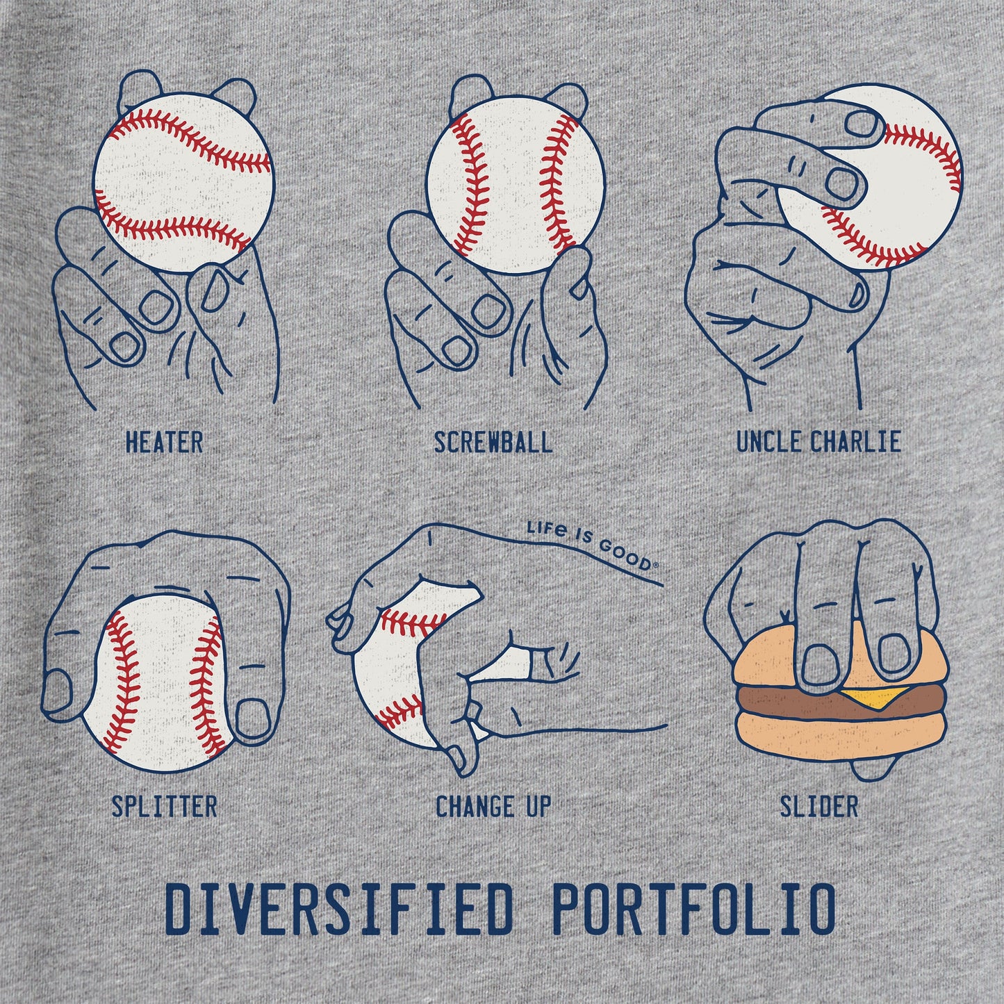Men's Diversified Pitch Portfolio Short Sleeve Tee