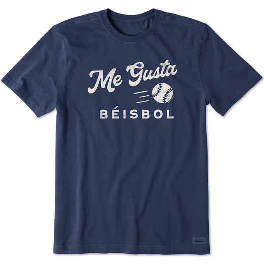 Men's Me Gusta Beisbol Short Sleeve Tee