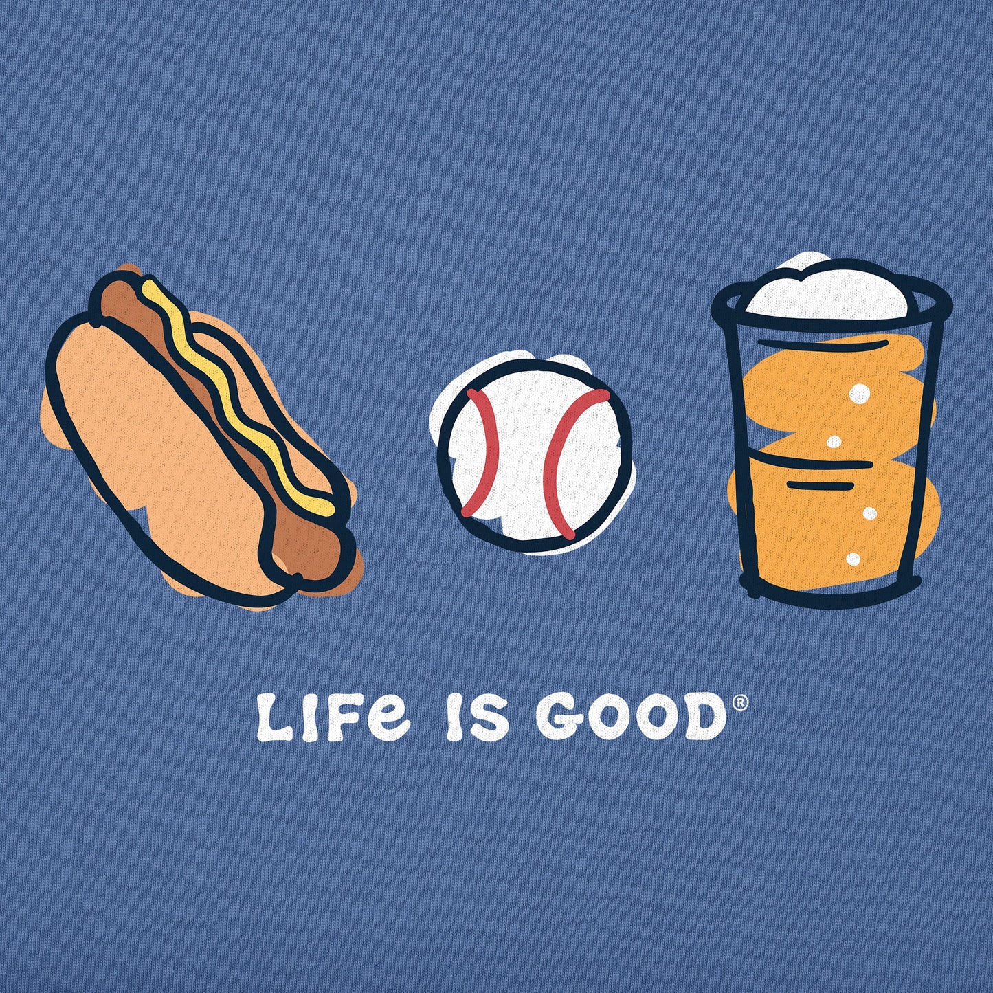 Men's Baseball Trio Short Sleeve Tee