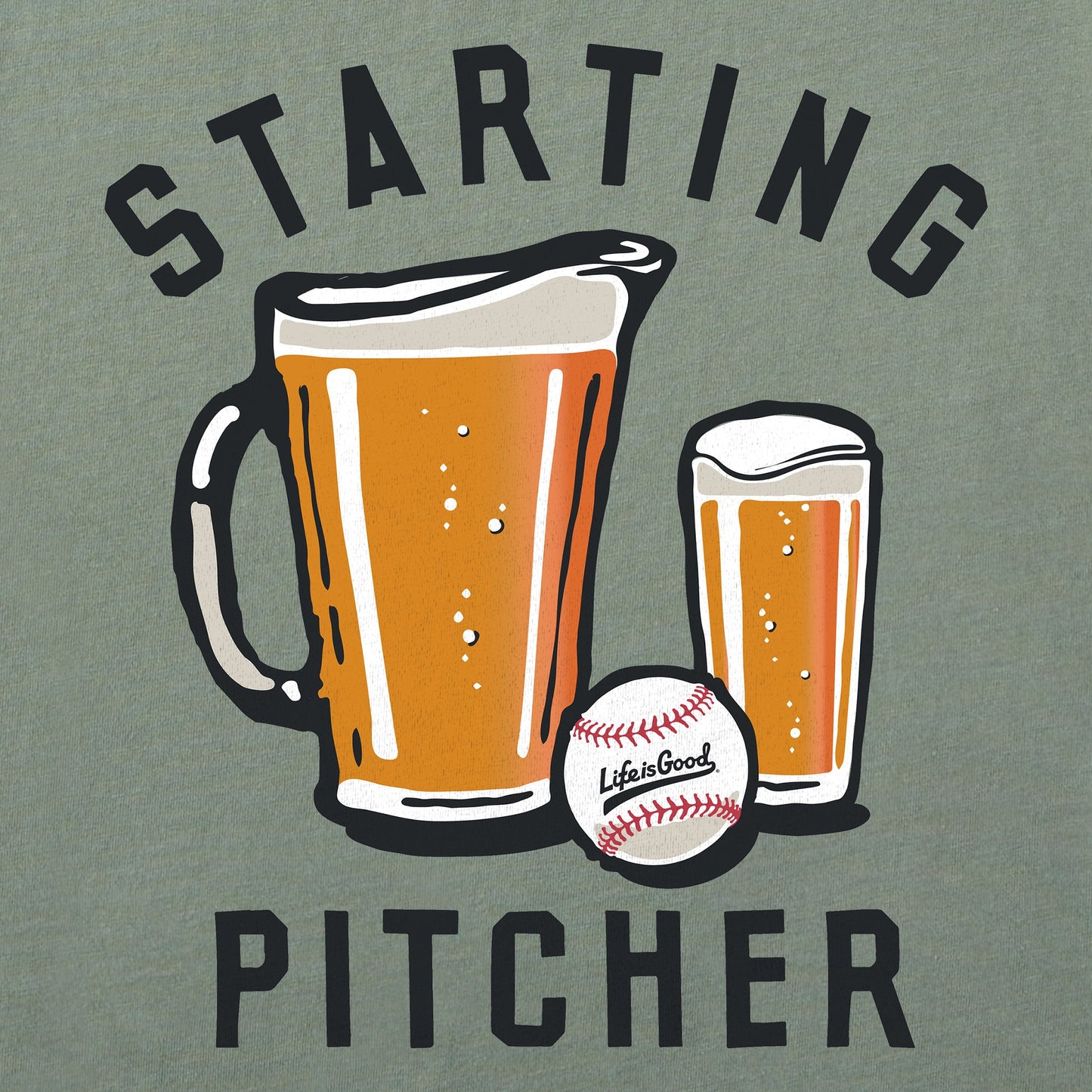Men's Starting Pitcher Short Sleeve Tee