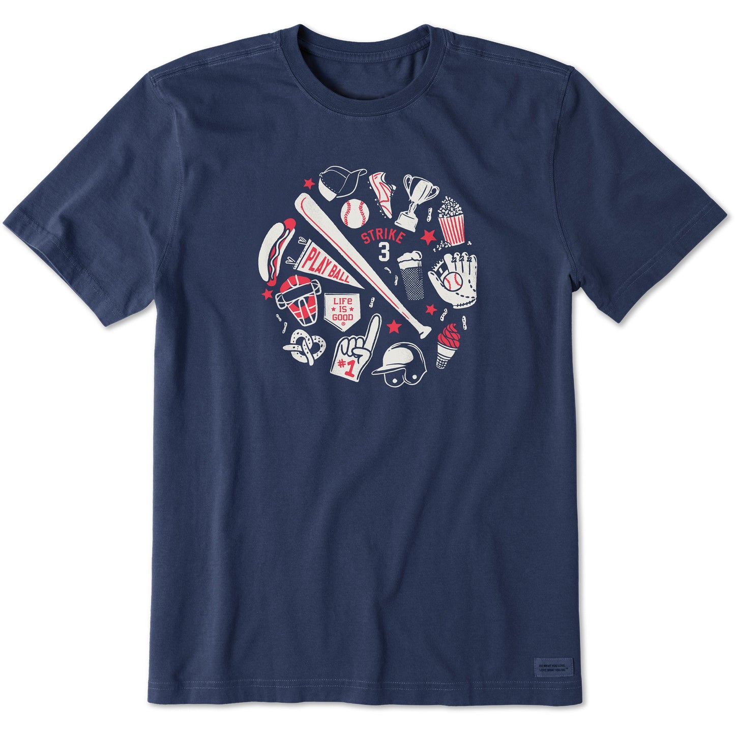 Men's Baseball Medley Short Sleeve Tee