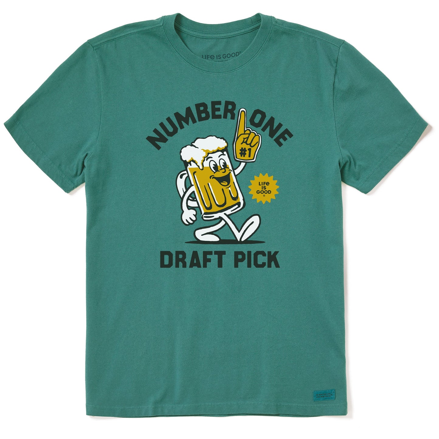 Men's Number One Draft Pick Short Sleeve Crusher Tee