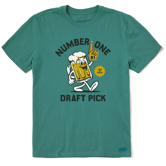 Men's Number One Draft Pick Short Sleeve Crusher Tee