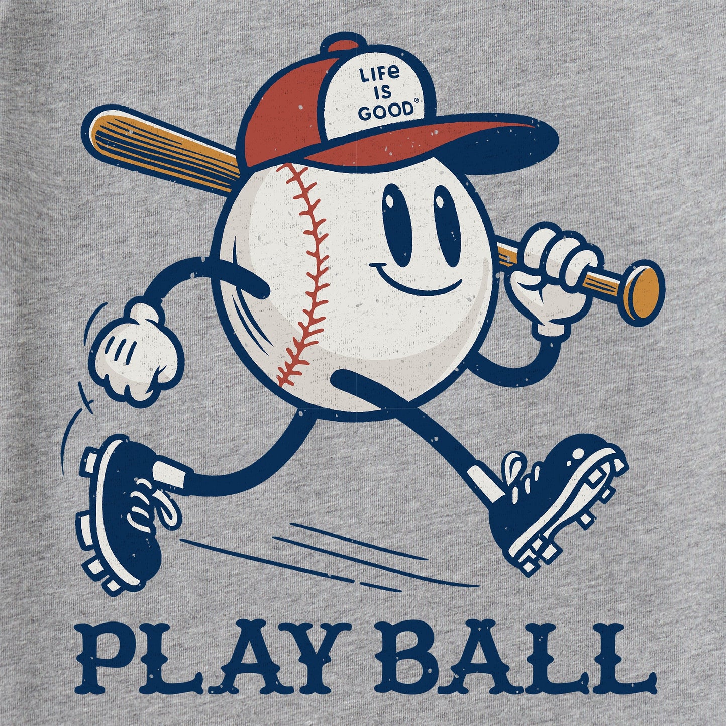 Men's Play Ball Mascot Short Sleeve Tee