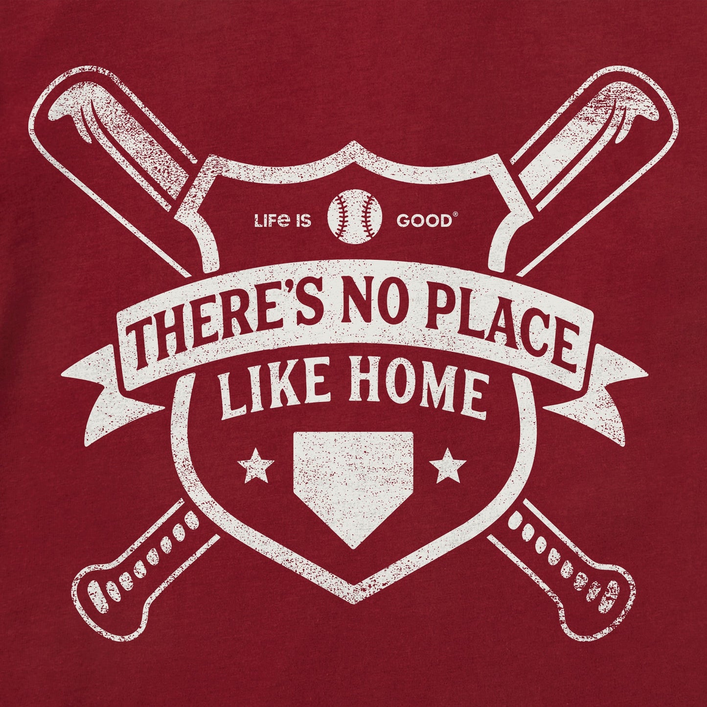 Men's There's No Place Like Home Short Sleeve Crusher Tee