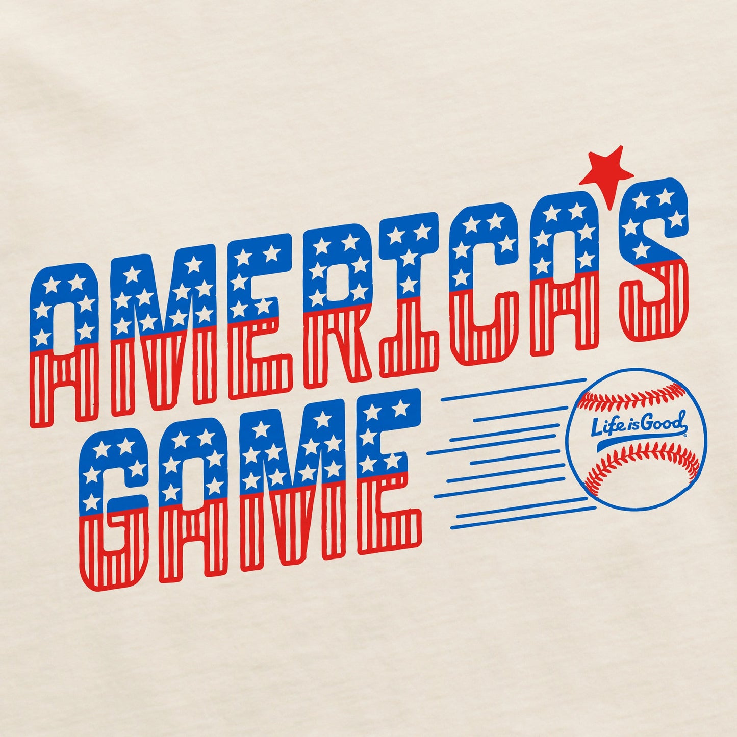 Women's America's Game Short Sleeve Crusher Boxy Tee