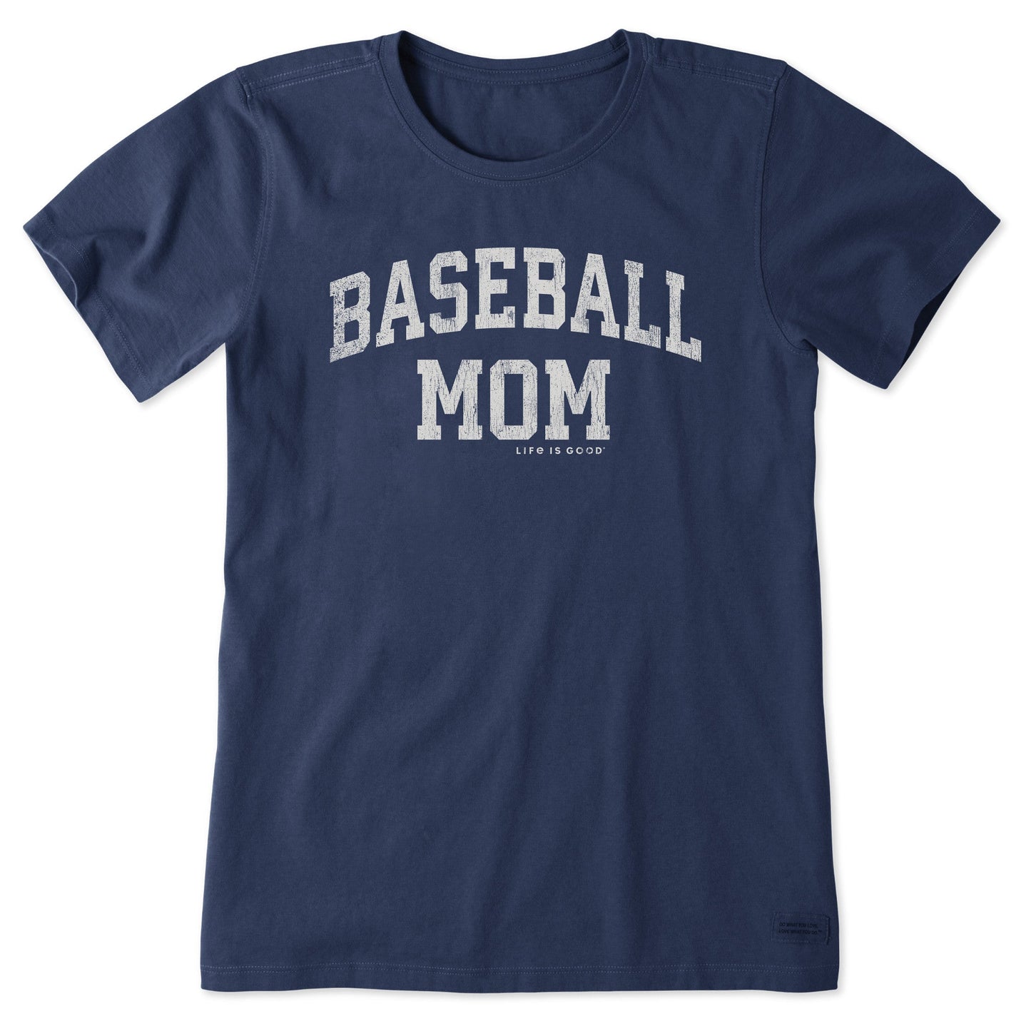 Women's Baseball Mom Arch Short Sleeve Tee