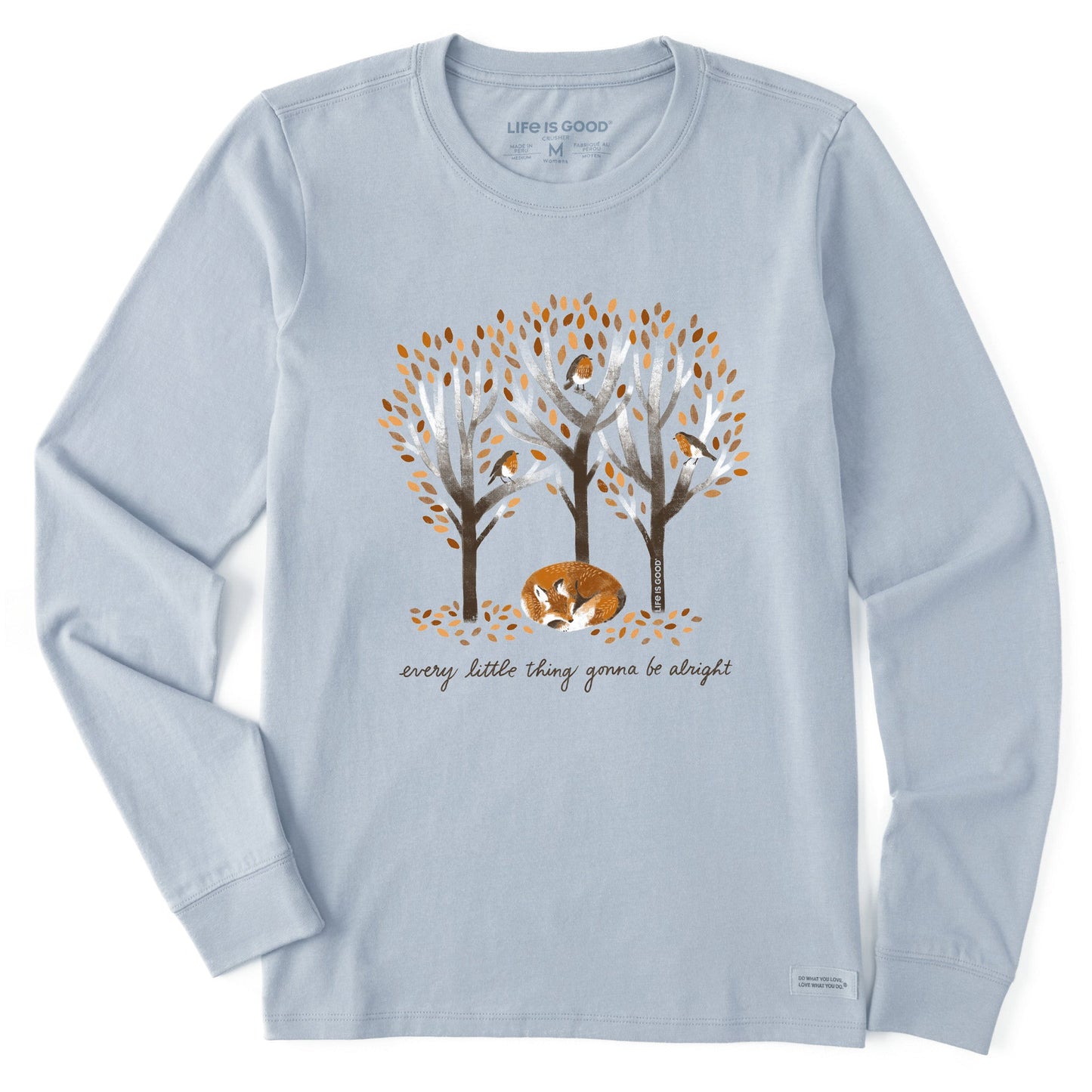 Women's Every Little Thing Fox Long Sleeve Crusher Tee