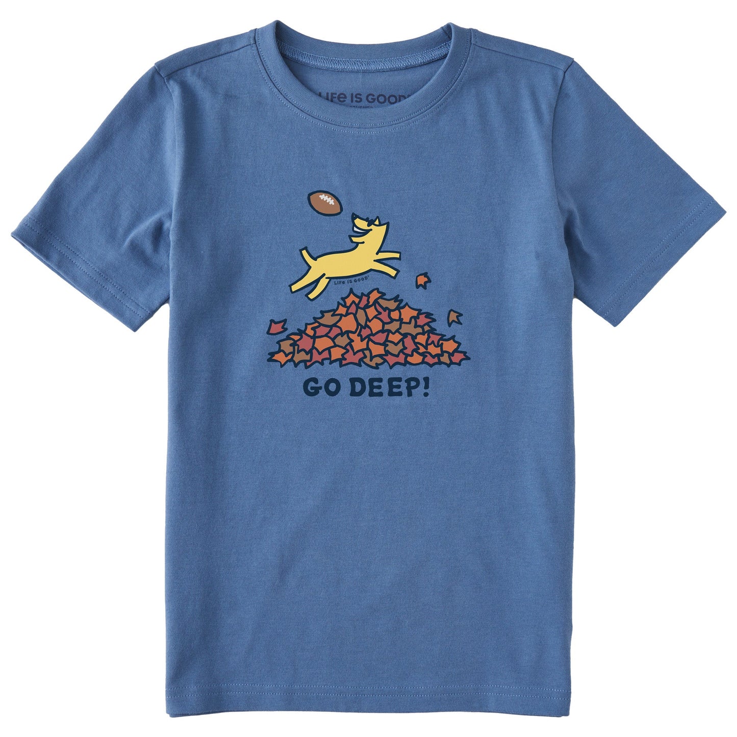 Kids Go Deep Rocket Short Sleeve Crusher Tee